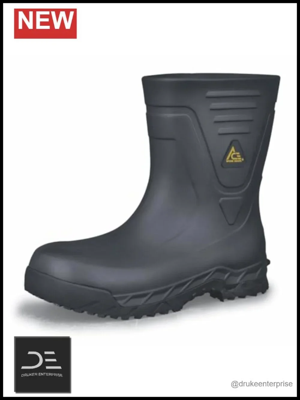 Unisex Composite Toe Work Boots Non-Slip Water Resistant EH Rated